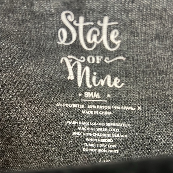 Dark Gray Heathered 'Nap Queen' Short Sleeve Novelty T-Shirt - Picture 3 of 4